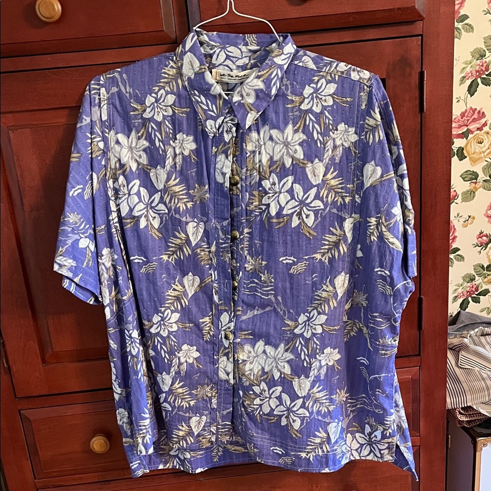 We The Free Purple Hawaiian style Shirt